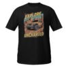 Explore The Uncharted - Explore Uncharted 4X4 Unisex T-Shirt - Black - Image 1