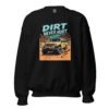 Dirt Never Hurt - Amber Crawler 4X4 Unisex Sweatshirt - Black - Image 1