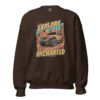 Explore The Uncharted - Overland Expedition Off-Road Unisex Sweatshirt - Dark Chocolate - Image 1