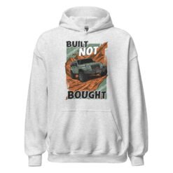 Built Not Bought - Custom Crawler Off-Road Unisex Hoodie - Ash - Image 1