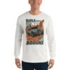 Built Not Bought - Winch Recovery Off-Road Men's Long Sleeve Shirt - Ash - Image 1