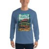 Built Not Bought - Forest Trail Off-Road Men's Long Sleeve Shirt - Indigo Blue - Image 1