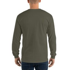 unisex long sleeve shirt military green back 6aa5601f495d1.jpg