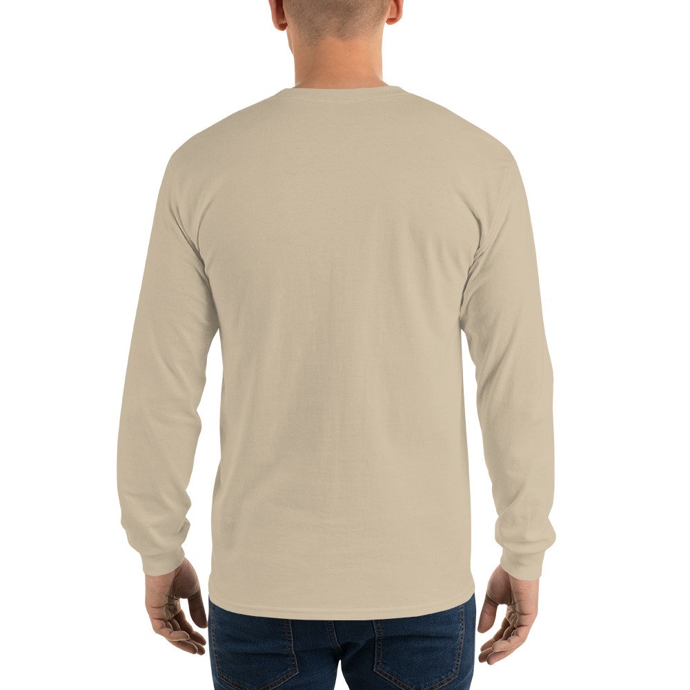 Built Not Bought - Winch Recovery Off-Road Men's Long Sleeve Shirt - Ash, Sand, Sport Grey - Image 5