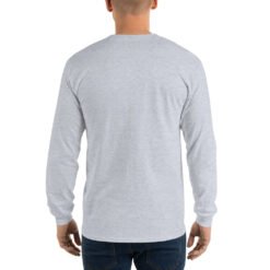 Built Not Bought - Winch Recovery Off-Road Men's Long Sleeve Shirt - Ash, Sand, Sport Grey - Image 3