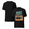 Dirt Never Hurt - Desert Slabs 4X4 Unisex Graphic Tee - Black - Image 1
