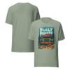 Built Not Bought - Evergreen 4X4 Crawler Unisex Graphic Tee - Sage - Image 1