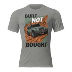 Built Not Bought - Sandstone Crawler 4X4 Triblend T-Shirt - Athletic Grey Triblend - Image 2