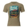 Built Not Bought - Timberline 4X4 Rig Triblend T-Shirt - Olive Triblend - Image 1