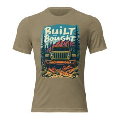 Built Not Bought - Timberline 4X4 Rig Triblend T-Shirt - Olive Triblend - Image 1