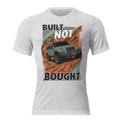 Built Not Bought - Sandstone Crawler 4X4 Triblend T-Shirt - White Fleck Triblend - Image 7