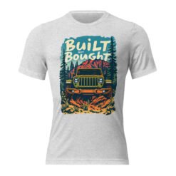 Built Not Bought - Timberline 4X4 Rig Triblend T-Shirt - White Fleck Triblend - Image 7