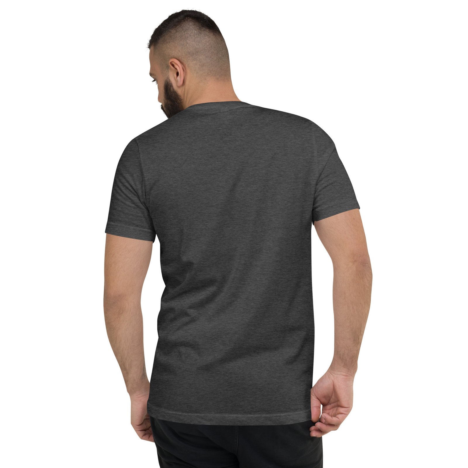 Dirt Never Hurt - Mud Terrain Off-Road Unisex V-Neck Shirt - Black, Dark Grey Heather, Navy - Image 6