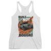 Built Not Bought - Rock Crawling 4X4 Rig Women's Racerback Tank - Image 1