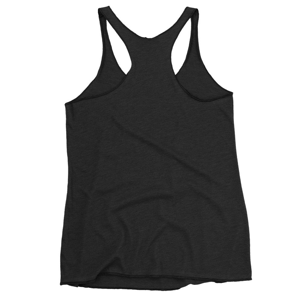 Dirt Never Hurt - Blue Crawler Off-Road Women's Racerback Tank - Vintage Black, Vintage Navy - Image 3