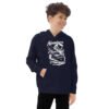 Adventure - Mountain Stream Off-Road Kids Fleece Hoodie - Navy Blazer - Image 1