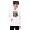 Forge Your Legacy - Legacy Crawler Off-Road Kids Fleece Hoodie - White - Image 1