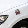 Go Where The Road Ends - Red 4X4 Off-Road Rig Sticker - Image 1