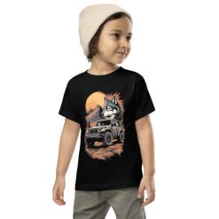 Lone Wolf - Mini Wolf 4X4 Crawler Toddler Tee - Image 1