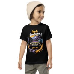 4X4 Gone Wild - Mini 4X4 Mud Crawler Toddler Tee - Image 1