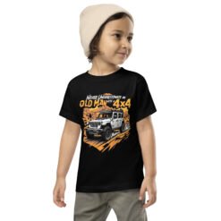 Old Man With A 4X4 - Mini 4X4 Grandpas Rig Toddler Tee - Image 1