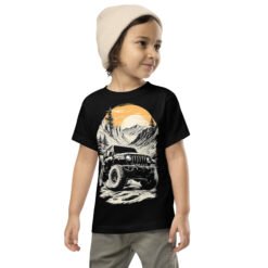 Alpine Sunset Trail - Toddler Trail 4X4 Rig Toddler Tee - Image 1