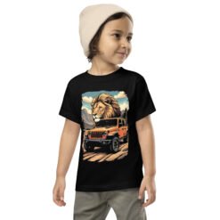 King Of The Trail - Little Lion 4X4 Rig Toddler Tee - Image 1