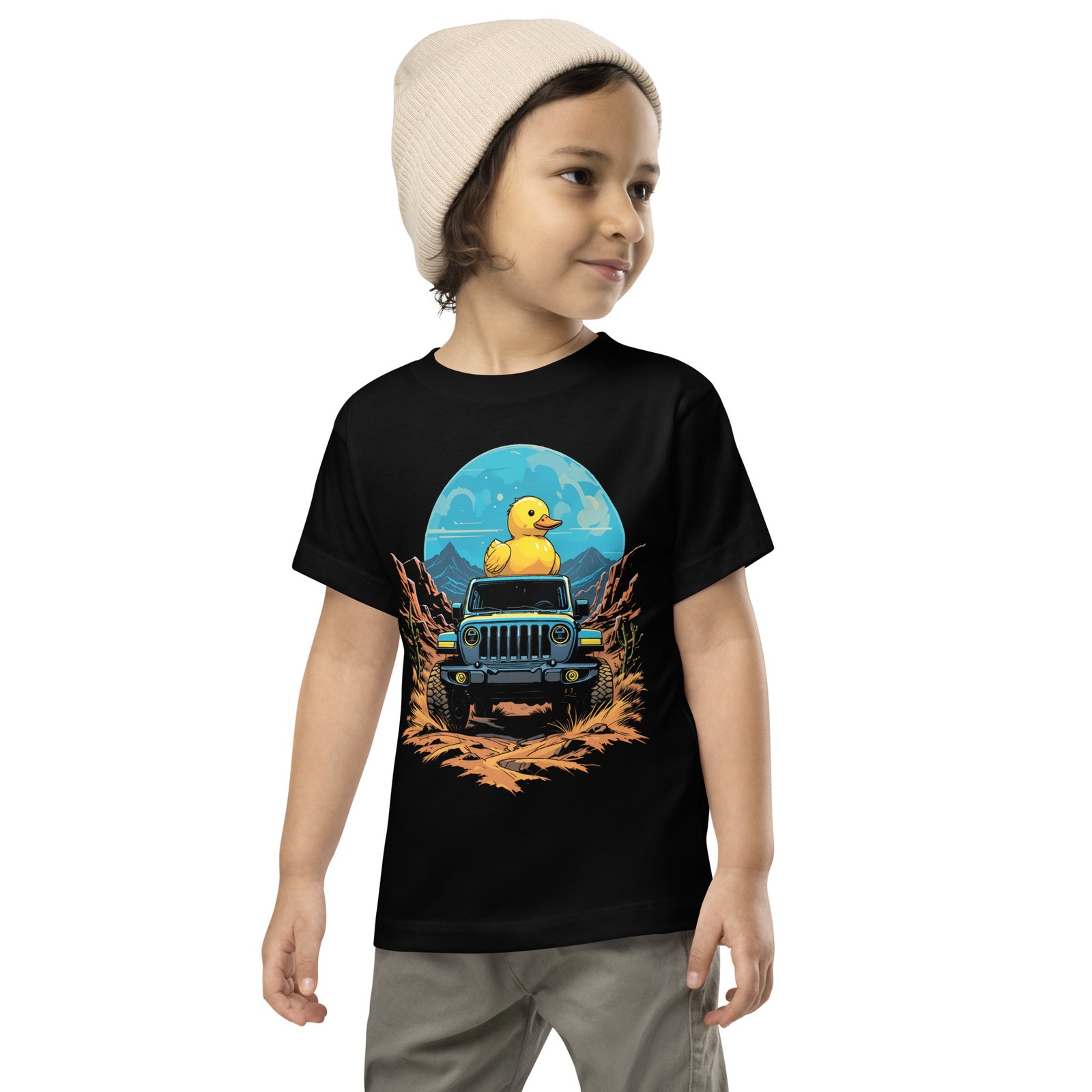 Duck Duck 4X4 - Little Duck 4X4 Rig Toddler Tee - Image 1