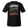Explore The Uncharted - Desert Mesa 4X4 Rig Unisex T-Shirt - Black - Image 1