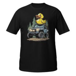 Duck Duck Rig - Rubber Duck 4X4 Rig Unisex T-Shirt - Black - Image 1