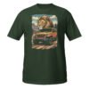 King Of The Trail - Orange Canyon 4X4 Rig Unisex T-Shirt - Forest Green - Image 1