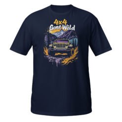 4X4 Gone Wild - 4X4 Gone Wild Rig Unisex T-Shirt - Navy - Image 1