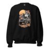 Lone Wolf - Dark 4X4 Overland Rig Unisex Sweatshirt - Black - Image 1
