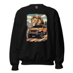 King Of The Trail - Apex Crawler 4X4 Rig Unisex Sweatshirt - Black - Image 1
