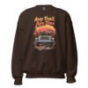 Any Trail Any Time - Wilderness 4X4 Cruiser Unisex Sweatshirt - Dark Chocolate - Image 1