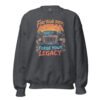 Find Your Path Forge Your Legacy - Rocky Pass 4X4 Explorer Unisex Sweatshirt - Dark Heather - Image 1