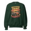 Unstoppable Spirit - Red Rock 4X4 Crawler Unisex Sweatshirt - Forest Green - Image 1