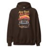 Any Trail Any Time - Night Trail Off-Road Rig Unisex Hoodie - Dark Chocolate - Image 1