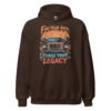 Find Your Path Forge Your Legacy - Alpine Ridge 4X4 Trail Unisex Hoodie - Dark Chocolate - Image 1
