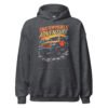Unstoppable Adventure - Rugged Mountain 4X4 Trail Unisex Hoodie - Dark Heather - Image 1