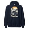 Alpine Sunset Trail - Alpine Gorge 4X4 Trail Unisex Hoodie - Navy - Image 1