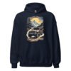 Alpine Trail Expedition - Alpine Peak Off-Road Rig Unisex Hoodie - Navy - Image 1