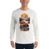 4X4 Gone Wild - Sunset Trail 4X4 Rig Men's Long Sleeve Shirt - Ash - Image 1