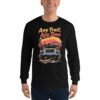 Any Trail Any Time - Mountain Pass 4X4 Crawler Men's Long Sleeve Shirt - Black - Image 1