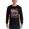Go Where The Road Ends - Red Clay Off-Road Rig Men’s Long Sleeve Shirt - Black - Image 1