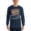 Unstoppable Adventure - Boulder Trail Off-Road Rig Men’s Long Sleeve Shirt - Navy - Image 1