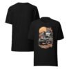 Lone Wolf - Nocturnal 4X4 Crawler Unisex Graphic Tee - Black - Image 1