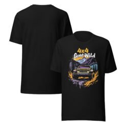 4X4 Gone Wild - Alpine Ridge 4X4 Rig Unisex Graphic Tee - Black - Image 2