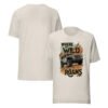 Where The Wild Roams - Desert Slickrock Off-Road Explorer Unisex Graphic Tee - Heather Dust - Image 1