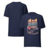 4X4 Dad - Family Trail 4X4 Dad Unisex Graphic Tee - Navy - Image 1
